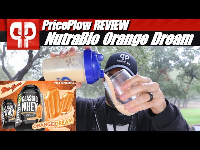 NutraBio Classic Whey ORANGE DREAM REVIEW!