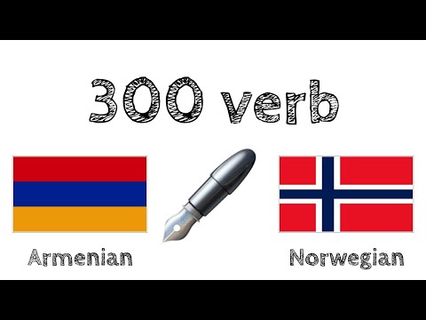 300 verb + Lesing og lytting: - Armensk + Norsk