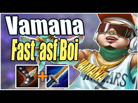 Smite Vamana Full Blades Movement Speed Build!