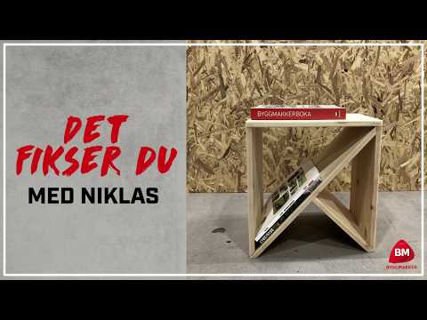 DIY: Lag ditt eget nattbord