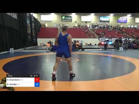 2018 Marine Corps US Open/Masters C Freestyle 78 Con Semis - Dennis Gransbery (Sies) Vs. Bryan Sch