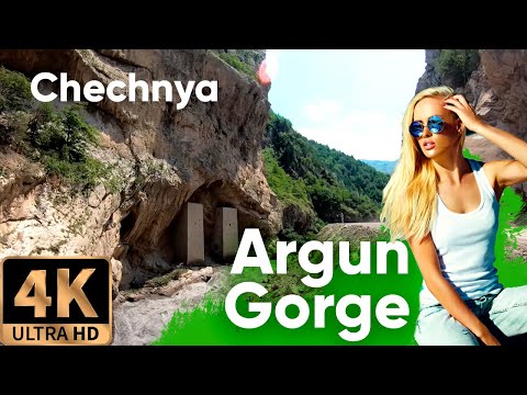4K Drive 🚗 Argun gorge ⛰Chechnya 🇷🇺 Russia
