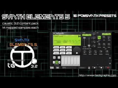 Caustic 3.2 Synth Elements Pack 5 Video