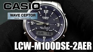CASIO LCW-M100DSE-2AER Wave Ceptor