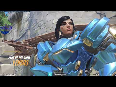 POTG! PHARAH ONE TRICK - YZNSA! GAMEPLAY OVERWATCH SEASON 26 TOP 500