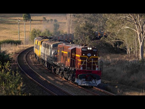 Australian Diesels: Vintage Diesels haul Bombo Ballast