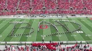 Ohio State Marching Band Michael Jackson Halftime Show 10 19 2013 vs Iowa TBDBITL