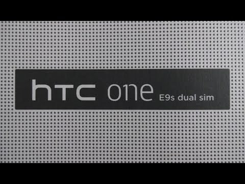HTC One E9s Unboxing