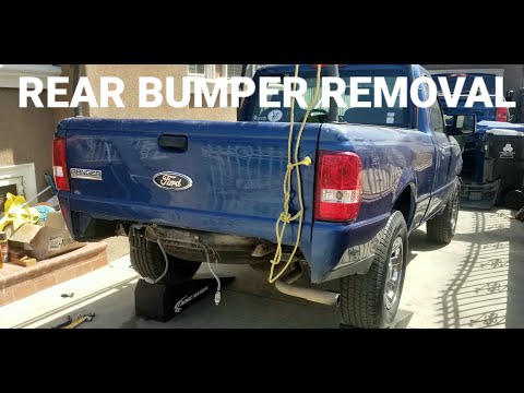 Rear Bumper REMOVAL Ford Ranger (2007-2011)