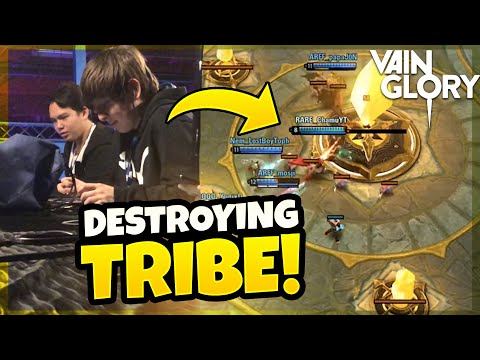 The day we DESTROYED Tribe in 15 MINUTES (Unreleased Footage) | Vainglory