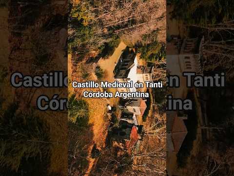 castillo de wilkins ⛰️🏰 #castillo #wilkins #tanti #cordoba #medieval #argentina #turismo #drone