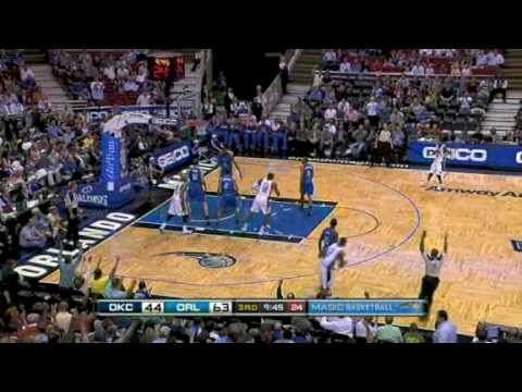 Thunder VS Magic 11/18/09 FULL HIGHLIGHTS