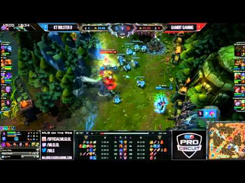 KT Rolster B vs Gambit Gaming Game3 Grand Final International Exhibition MLG Dallas 2013