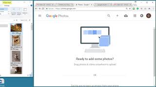 Google Photos - upload images / pictures from a computer by Chris Menard