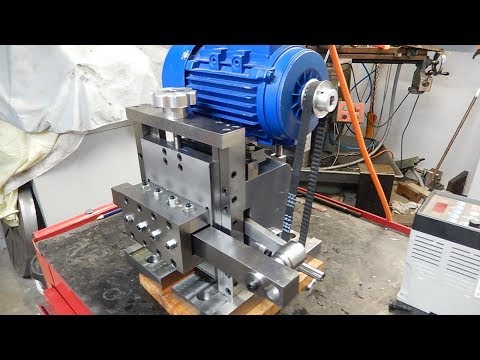 Powered Lathe Slotter Build Part 56.  Assembly and bench testing.