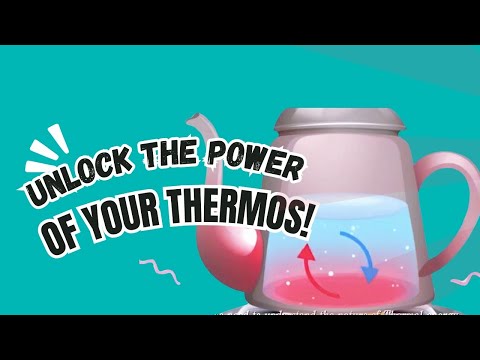 DISCOVER THE SECRET BEHIND A THERMOS CUP'S HEAT RETENTION 🔥