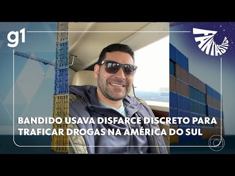 Fantástico: Traficante Rodrigo Alvarenga usava disfarce discreto para suas operações
