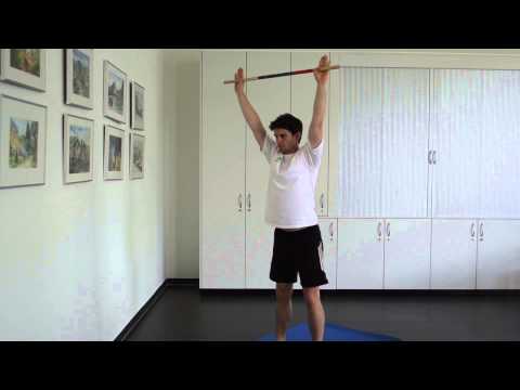 Übung der Woche Ausgabe 34 - Kräftigung der Oberschenkel-/ Schulter- und Rumpfmuskulatur