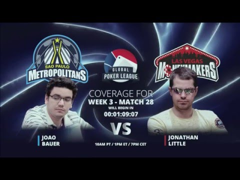 Replay: GPL Week 3 - Americas Heads-Up - Joao Bauer vs. Jonathan Little - W3M28