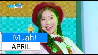 [HOT] APRIL - Muah!, 에이프릴 - 무아!, Show Music core 20151219