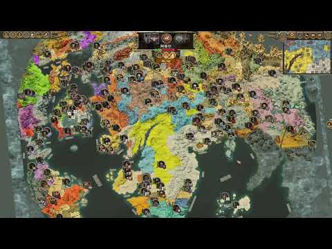 637 Turn AI Only Time Lapse - All Suitables - Total War Warhammer - Campaign