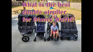What is the BEST double stroller for Disney World with 2 kids? Double Bob, City Select, Joovy Kooper