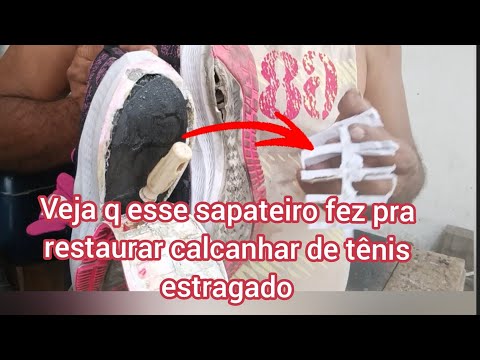 Como consertar solado estragado de tênis
