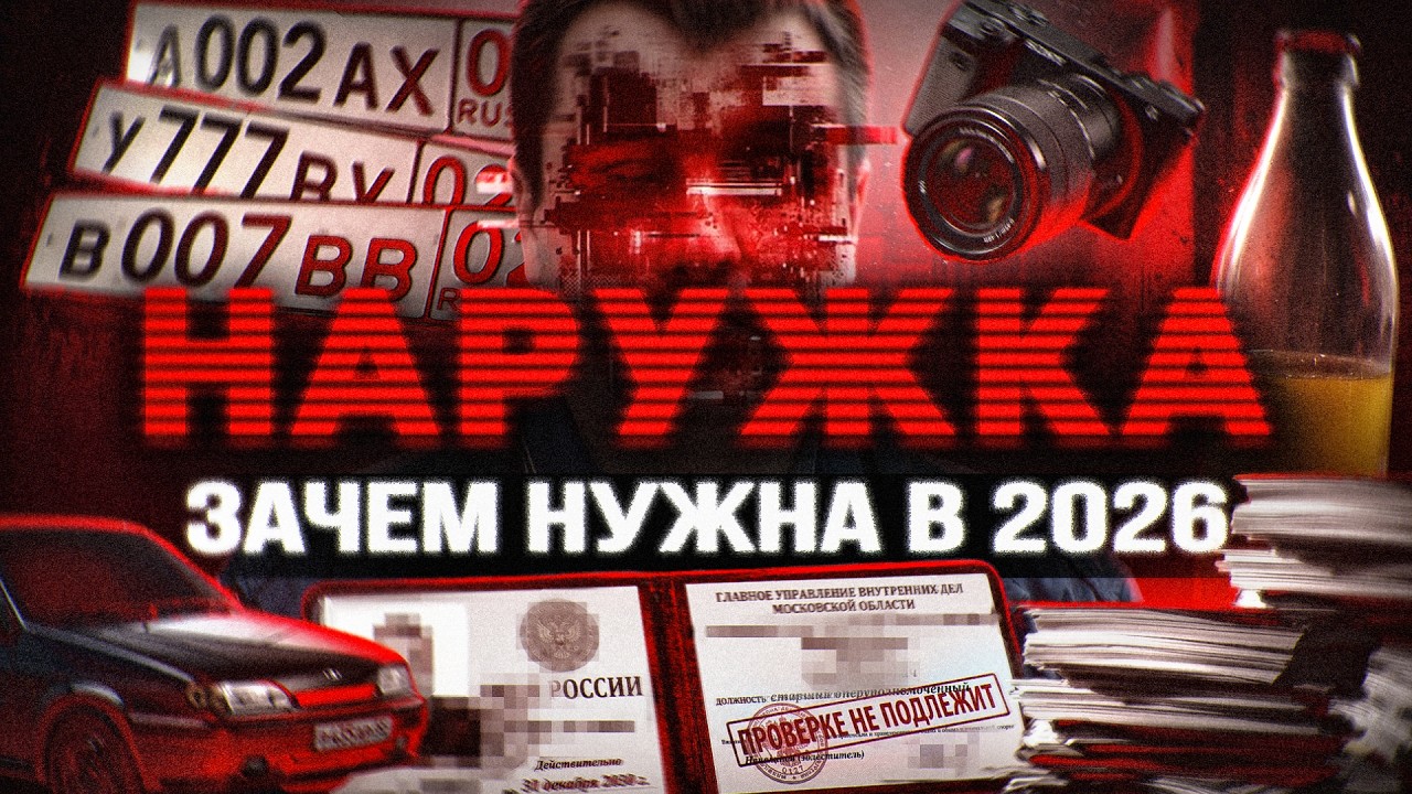 НАРУЖКА. Как определить слежку