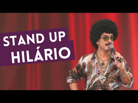 Marco Luque diverte auditório com stand up hilário no Faustão