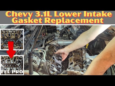 Chevy 3.1L Lower Intake Gasket Replacement (Under Pushrods!) Part 1