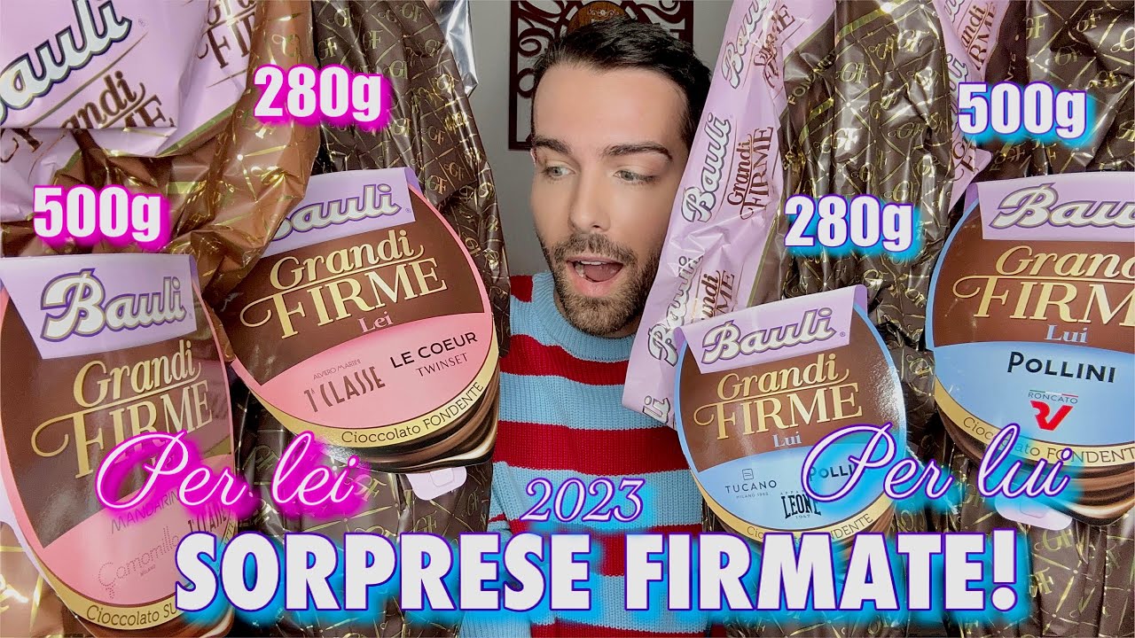 Watch Now HO COMPRATO TUTTE LE UOVA DI PASQUA BAULI GRANDI FIRME 2023 E LE APRIAMO INSIEME: ECCO LE SORPRESE! HO COMPRATO TUTTE LE UOVA DI PASQUA BAULI GRANDI FIRME 2023 E LE APRIAMO INSIEME: ECCO LE SORPRESE!