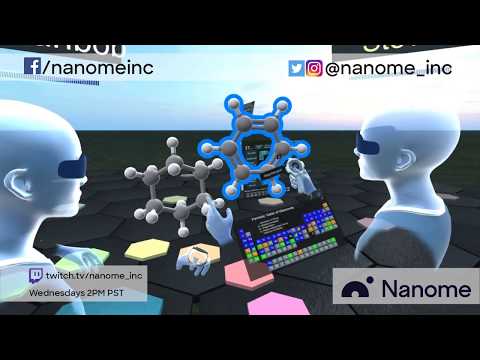 Nanome Twitch Clips: Six Member Carbon vs Benzene