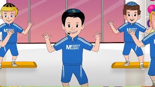 Download lagu Warm Up Workout Song Jewish Exercise for kids by M... mp3