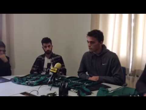 Bachini e Scicchitano in conferenza stampa