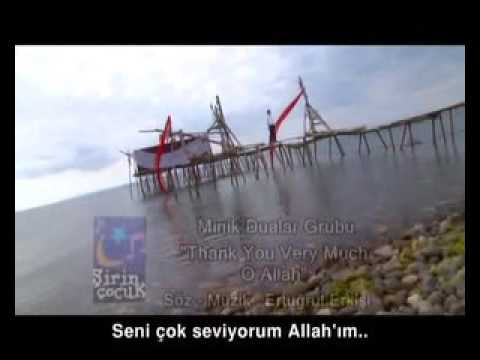 Teşekkür ederim Allahım (ingilizce)