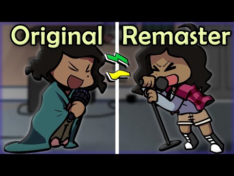 SUNDAY: Original VS Remaster | FNF Mods