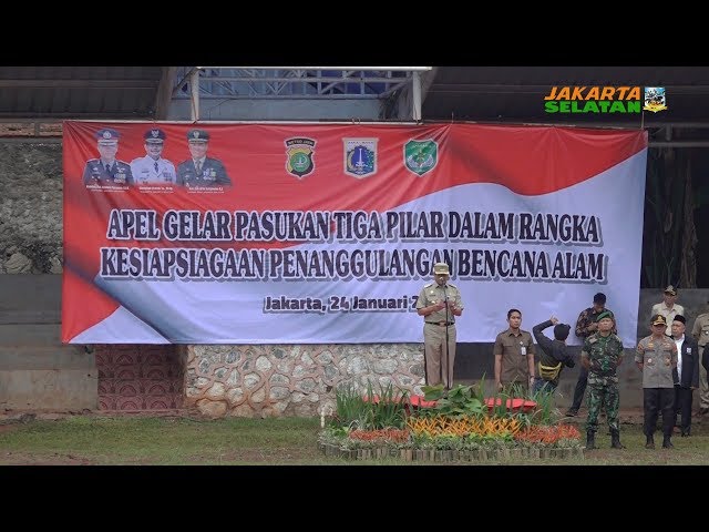 Tiga Pilar Jakarta Selatan Siap Tanggulangi Bencana Alam
