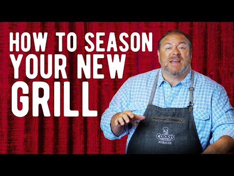 How to Season Your New Grill