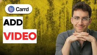 How to Add a Video in Carrd [2026 Full Guide]