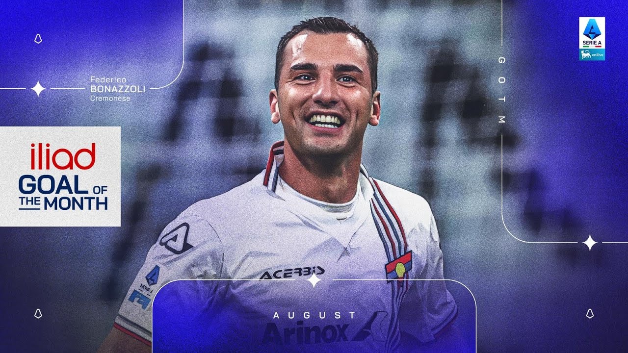 Federico Bonazzoli | iliad Goal Of The Month: August 2025 | Serie A 2025/26