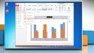How to use Secondary Axes in Column (Vertical Bar) Graphs in PowerPoint 2013