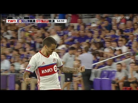 Sebastian Giovinco's Spectacular Free Kick - July 5, 2017