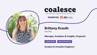 Analyst to Analytics Engineer