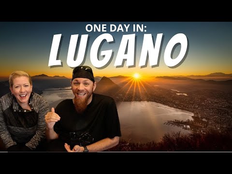 ONE DAY IN LUGANO  |  Must Visit Town in Switzerland (Funicular to Monte Bré)