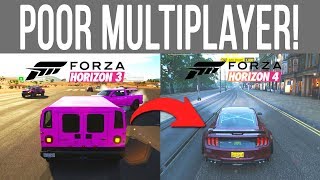 How LONG it Takes to Connect Online with Friends? Forza Horizon 4 vs Horizon 3 Multiplayer