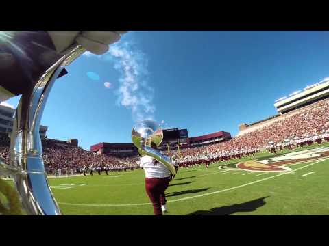 FSU Marching Chiefs Pregame From Tubas Perspective