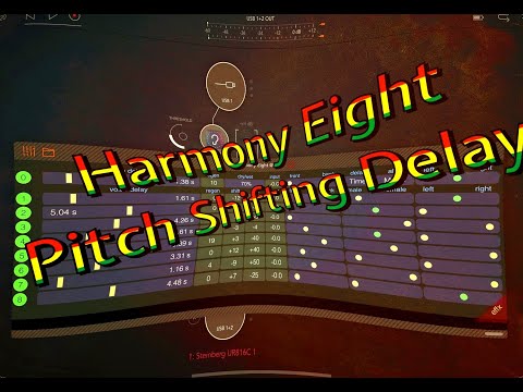 Harmony Eight by Virsyn - Pitch Shifting Delay - Demo by Doug & Jo - This Gets Bonkers
