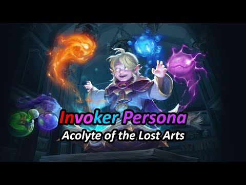 Dota 2 - Invoker Persona Showcase (Acolyte of the Lost Arts)