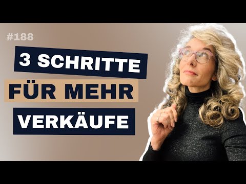 Hier sind 3 Schritte für mehr Sales!