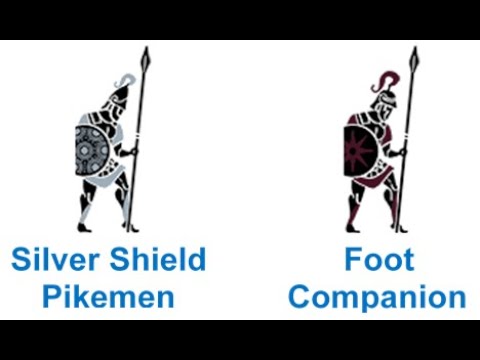 Total War: Rome II 1vs1: Silver Shield Pikemen vs Foot Companions